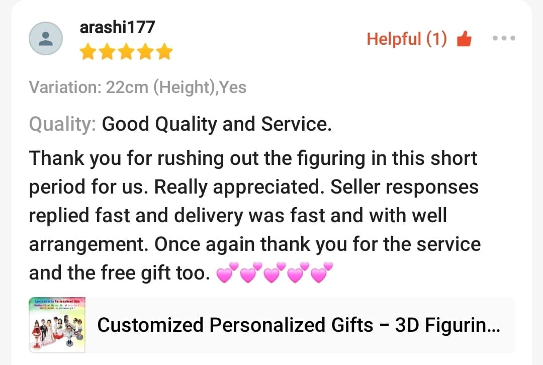 Customer review 14
